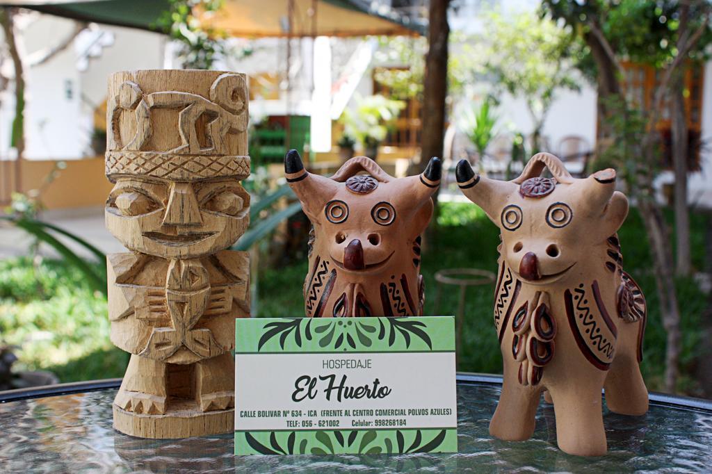 El Huerto Hostel Ica Extérieur photo